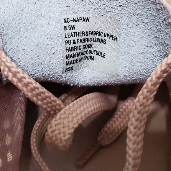 Steven Napa Rose Gold Metallic Sneaker sz 8.5W - Picture 5 of 5